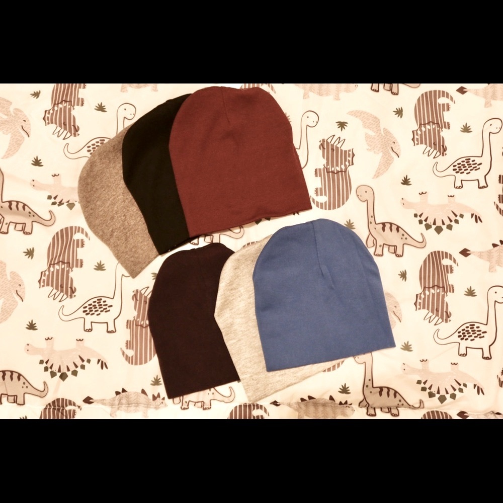 Baby boys beanie bundle